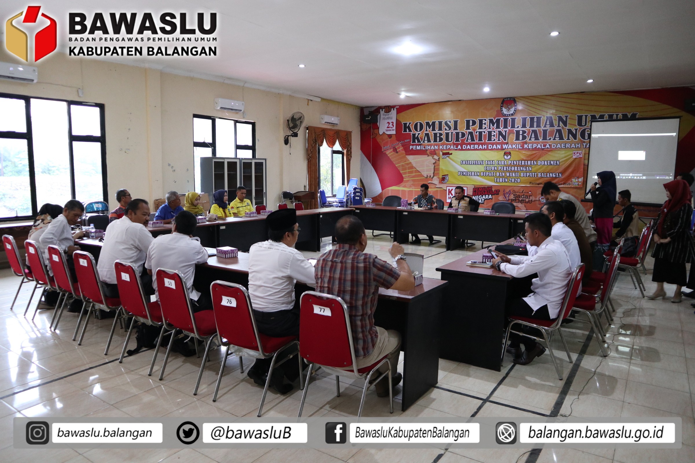 Sosialisasi Pencalonan Perseorangan Untuk Pilkada 2020