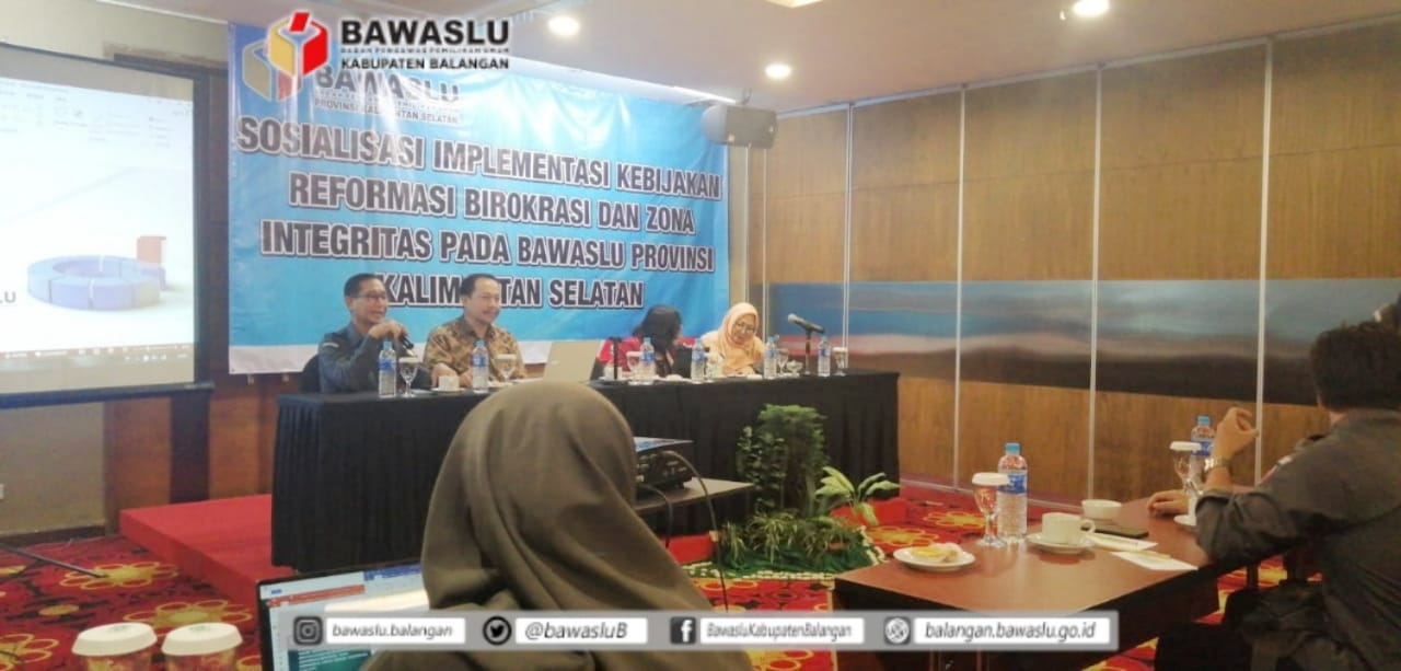 Sosialisasi Kebijakan Reformasi Birokrasi dan Zona Integritas