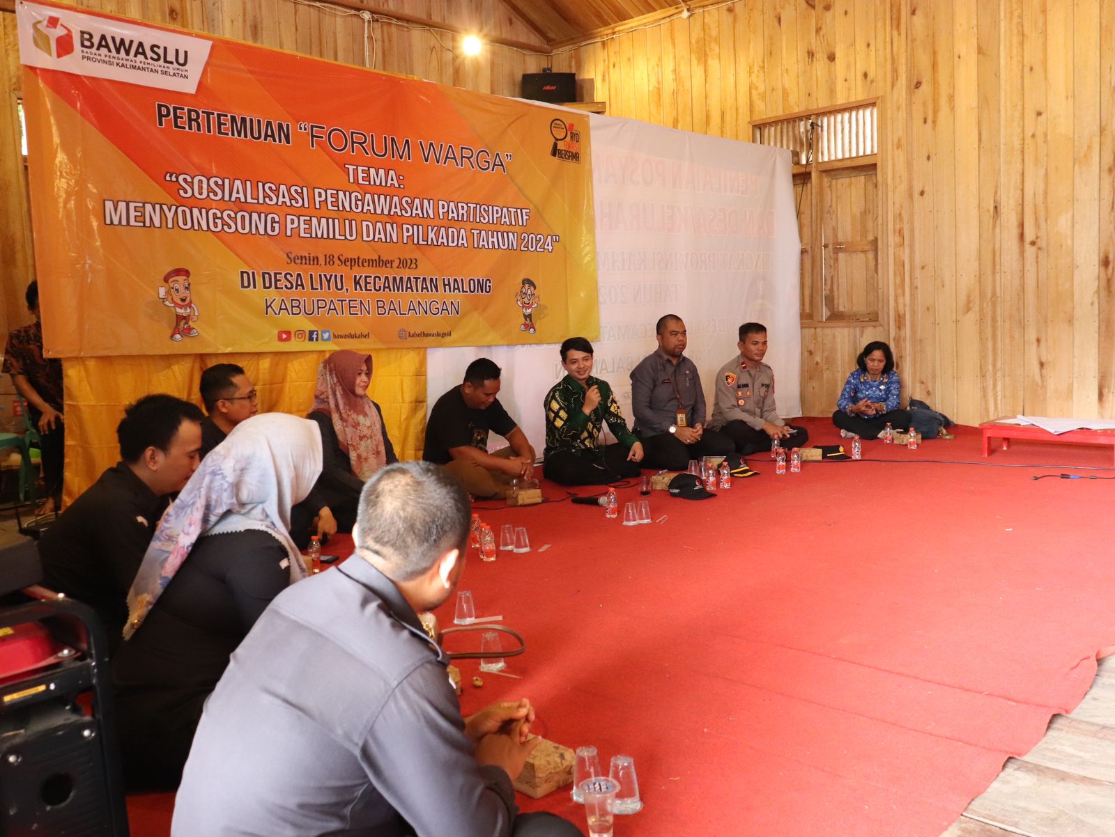 Adakan Forum Warga, Bawaslu Kalsel Mendorong Partisipasi Masyarakat