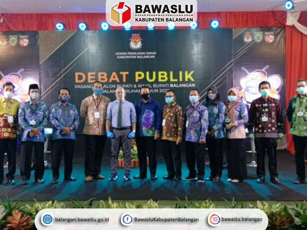 Debat Publik Pertama Antar Paslon DI Kabupaten Balangan