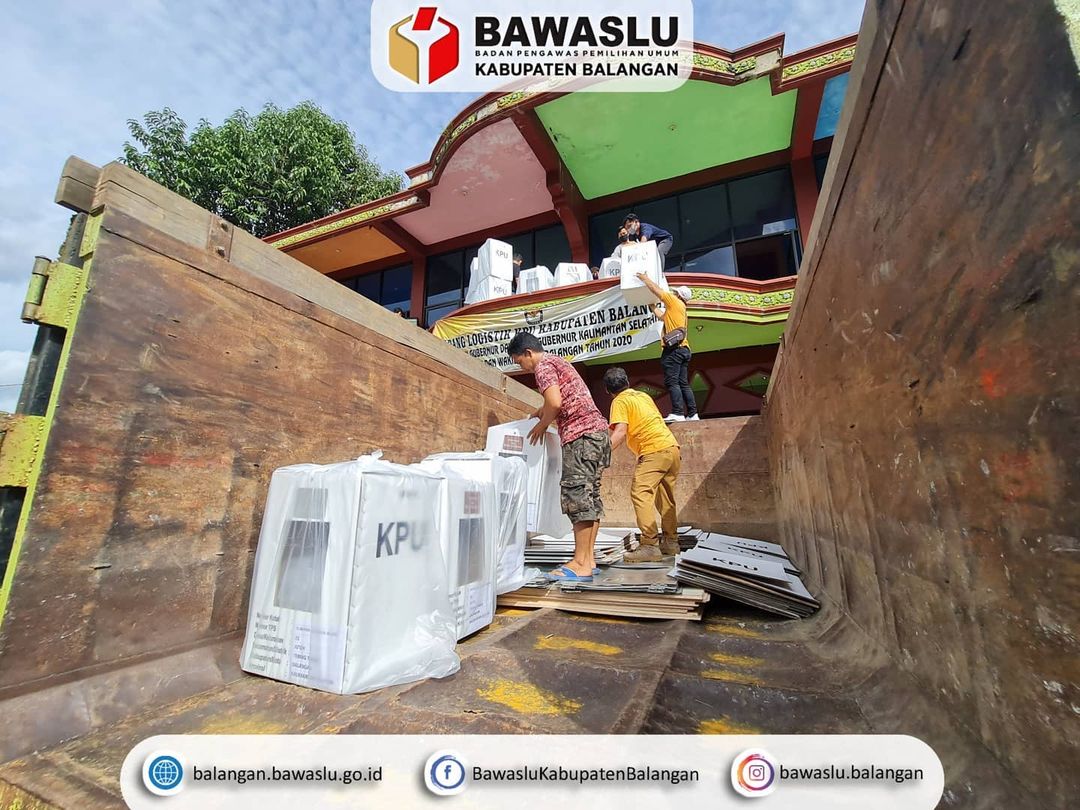 Awasi Distribusi Logistik Pilkada