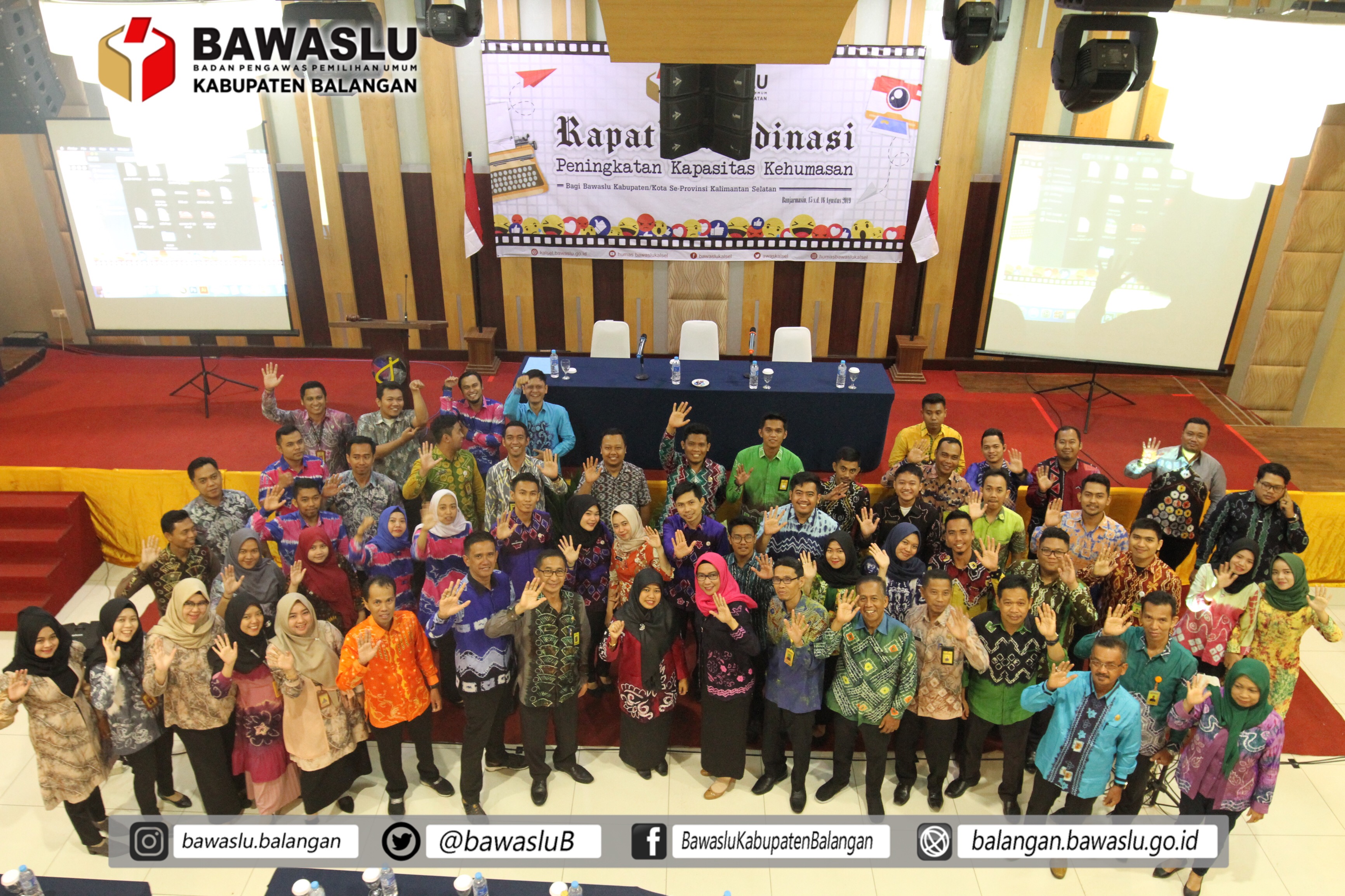 Bawaslu asah ilmu jurnalistik staf Kabupaten/Kota