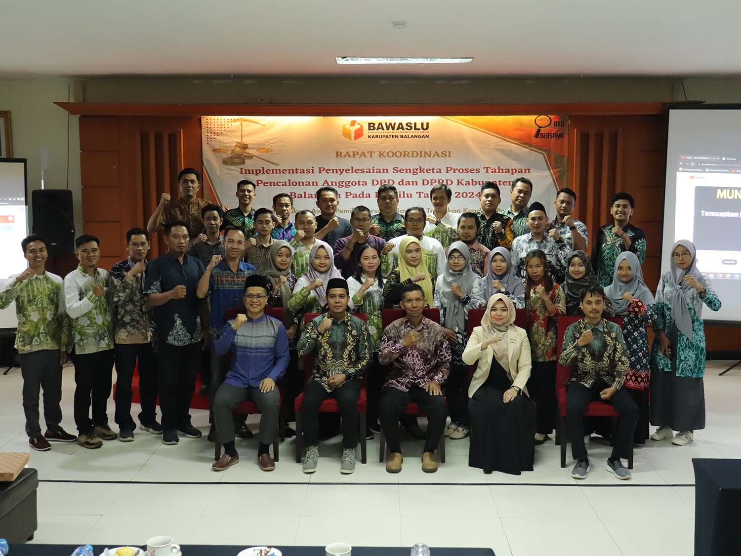 Perpisahan Demisioner Bawaslu Kabupaten Balangan