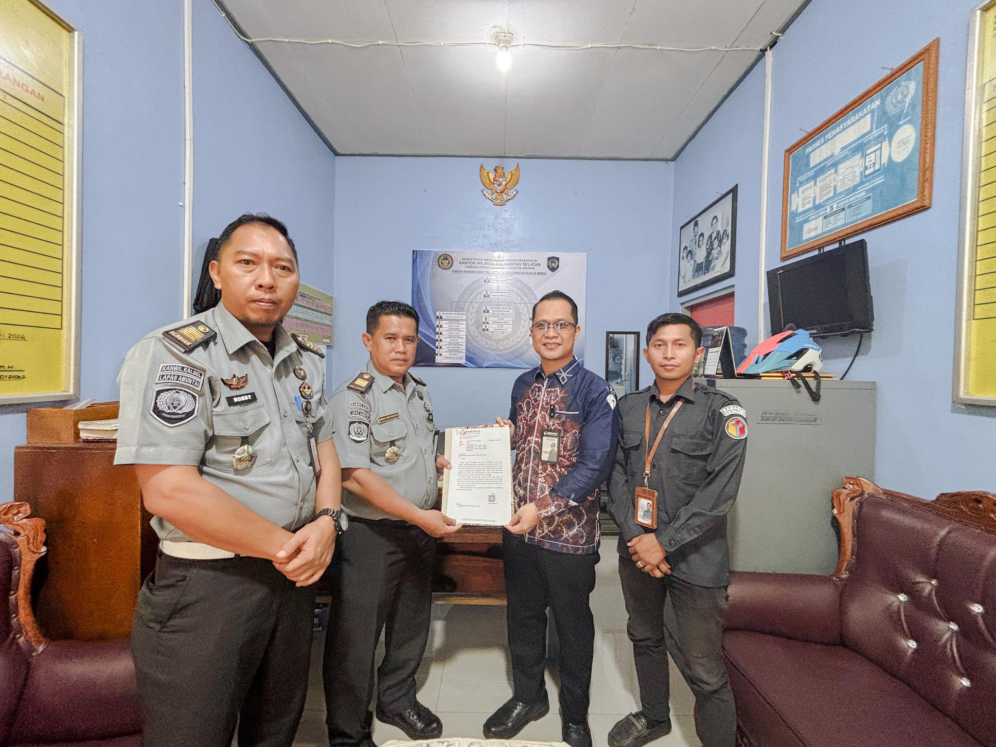 Bawaslu Pastikan Akurasi Data Pemilih di Lapas Amuntai