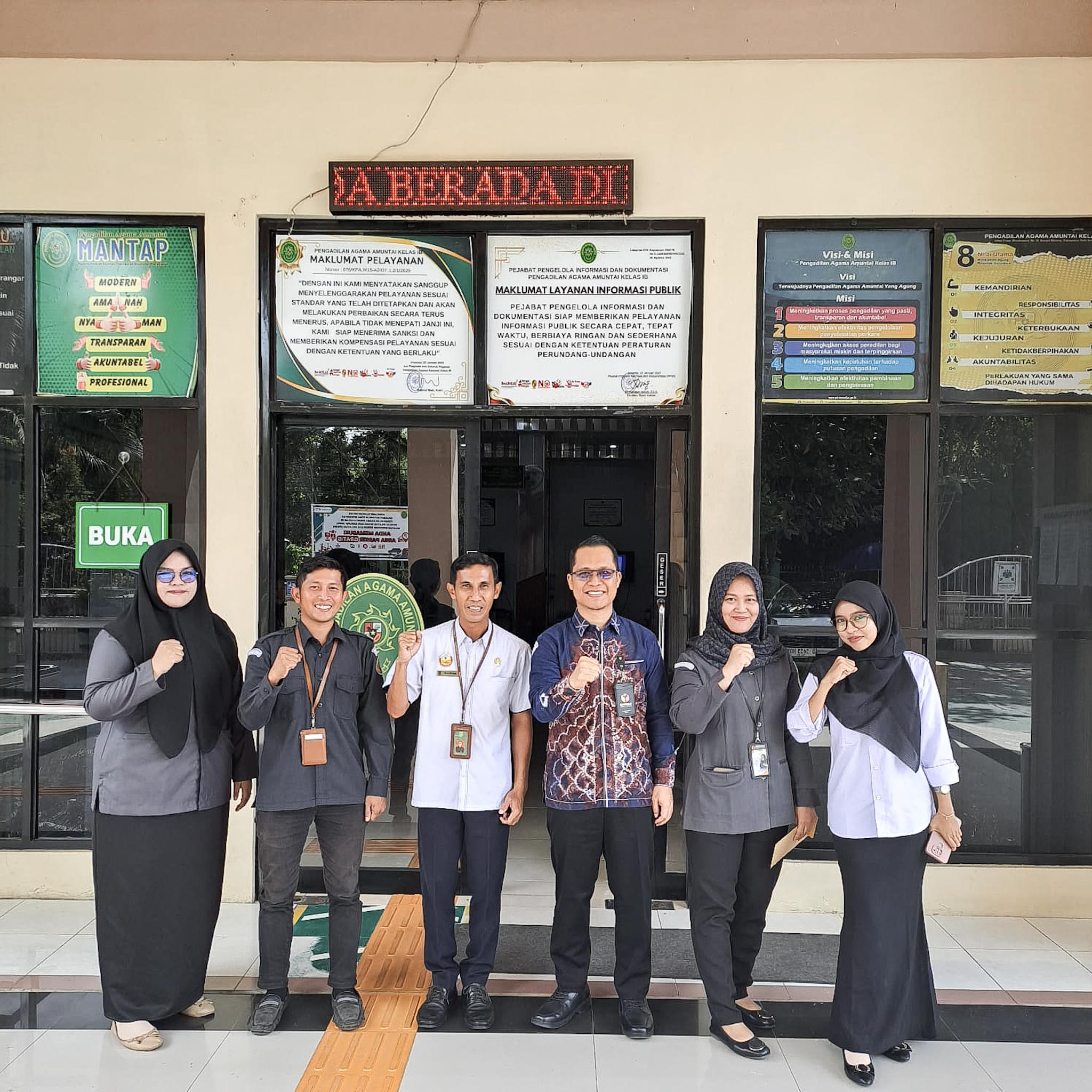 Perkuat Pengawasan PDPB, Bawaslu Koordinasi dengan Pengadilan Agama Amuntai