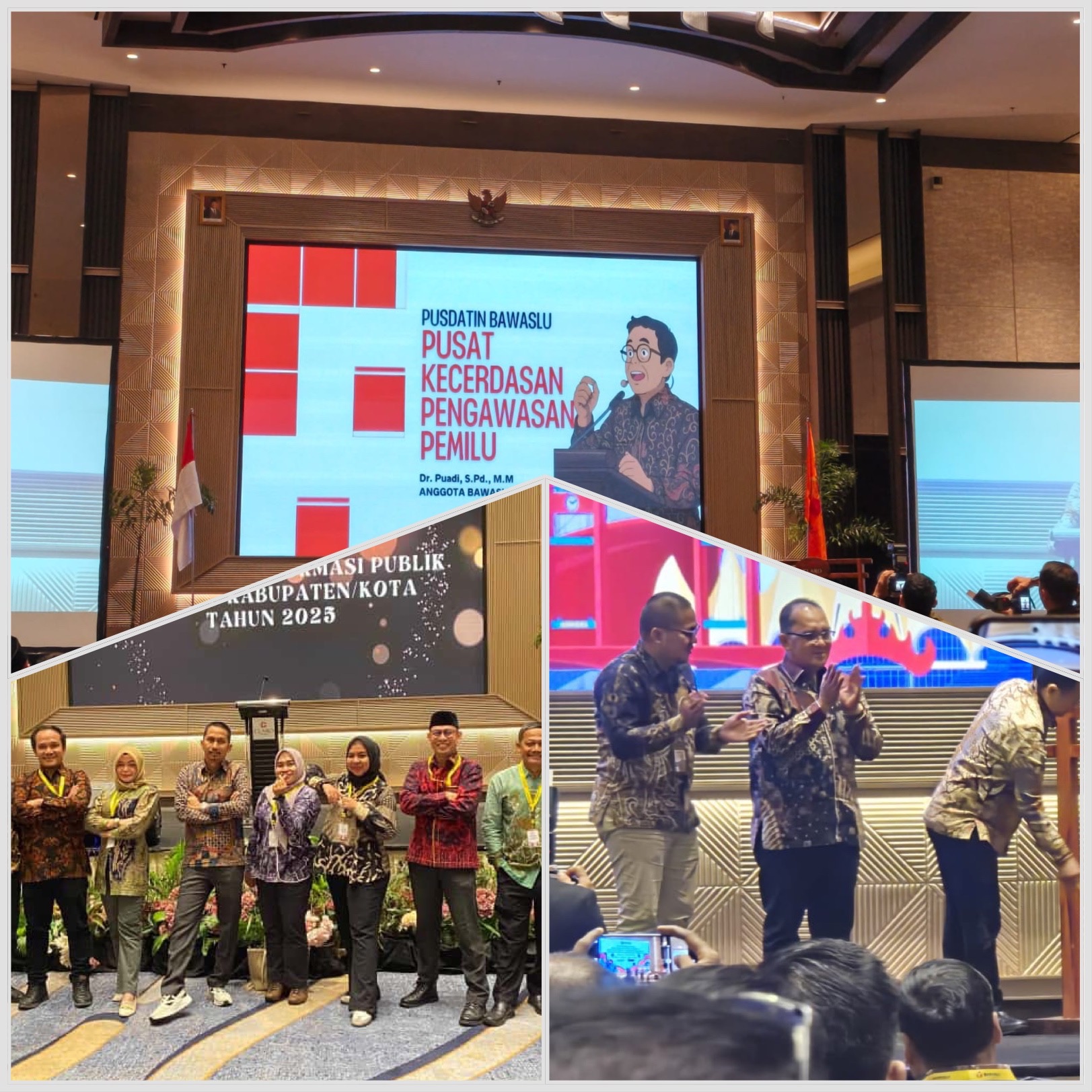 Ketua Bawaslu Balangan Ikuti Rakornas Data dan Informasi Bawaslu di Makassar