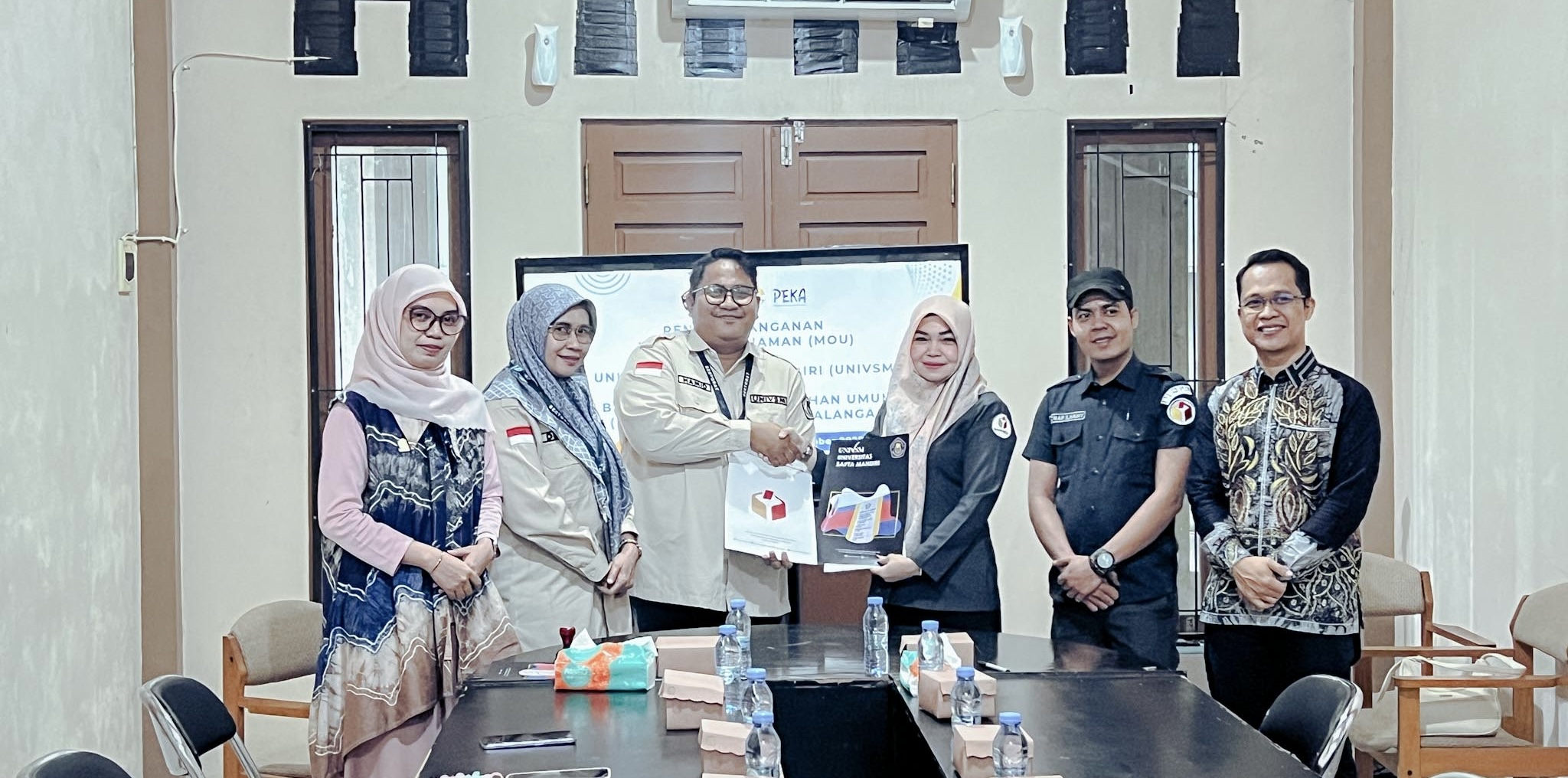 Bawaslu Kabupaten Balangan dan Universitas Sapta Mandiri Tandatangani MoU Perkuat Pengawasan Partisipatif