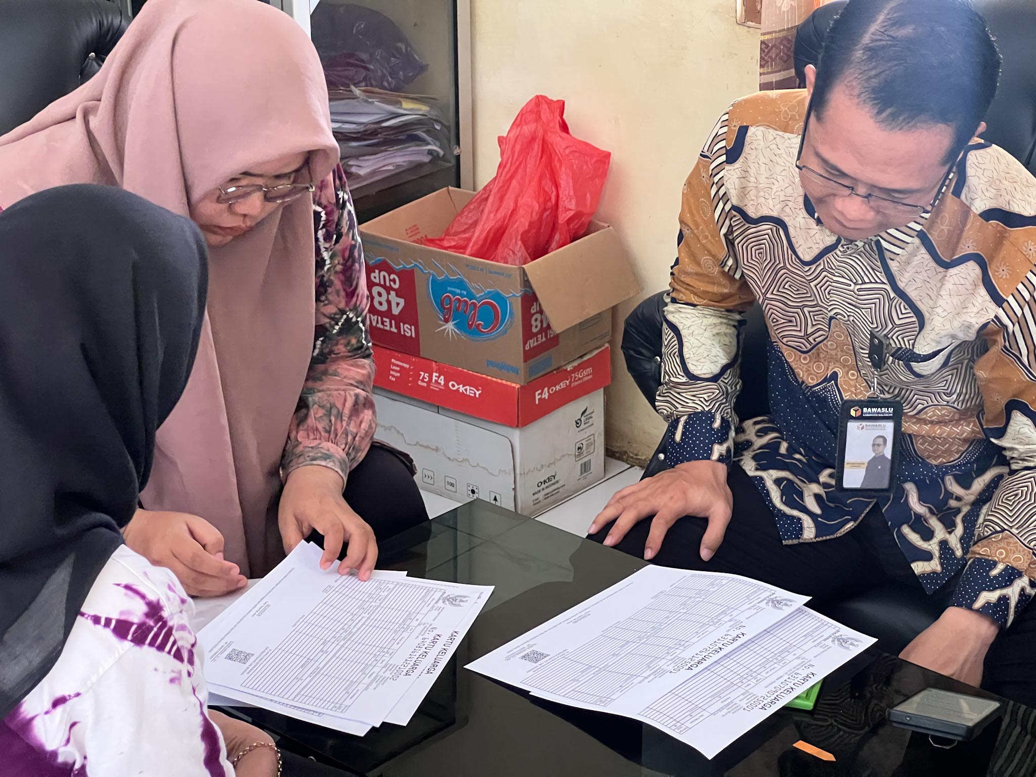 Bawaslu Balangan Lakukan Uji Petik PDPB untuk Perkuat Validitas Data Pemilih