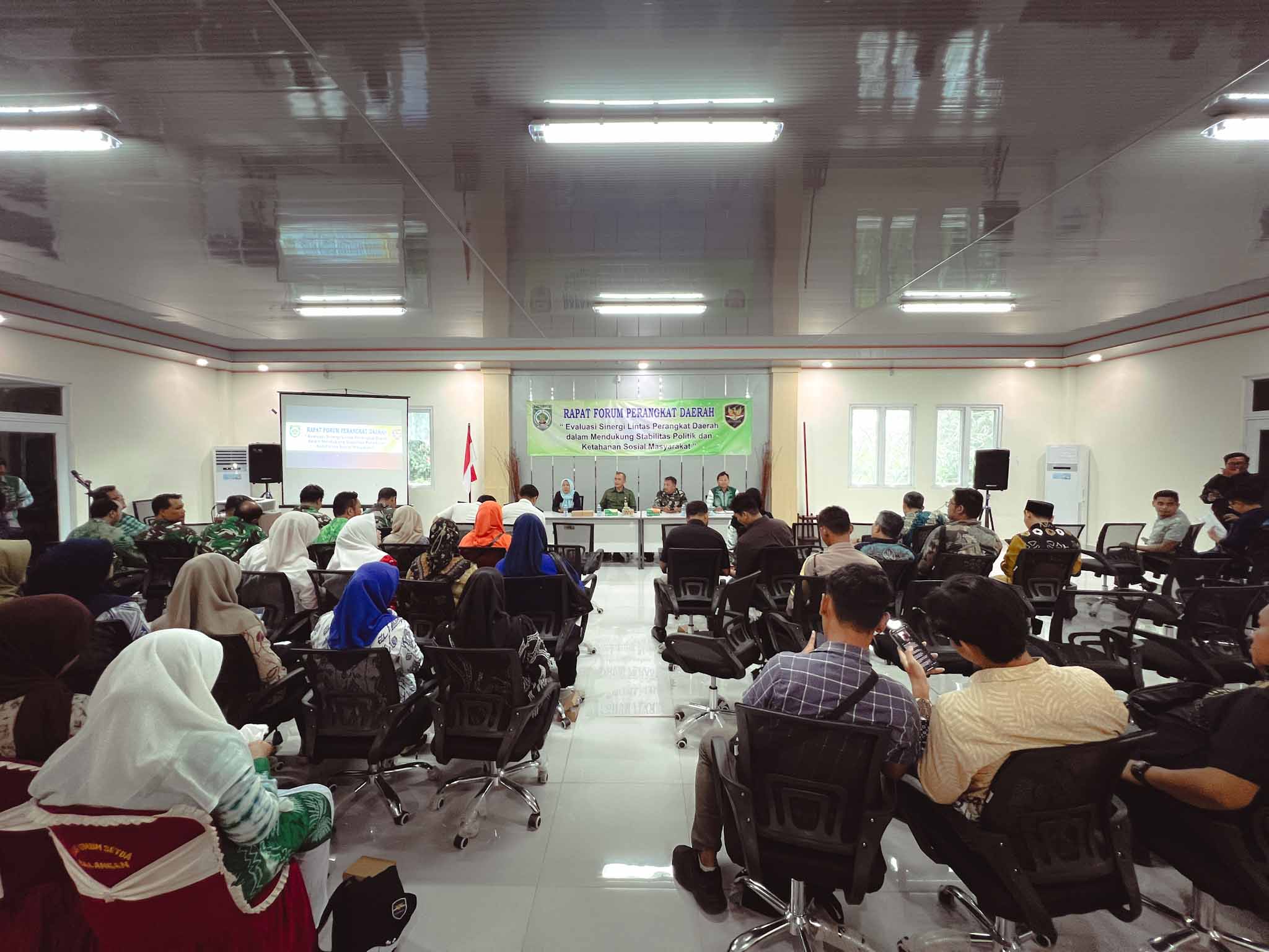 Tingkatkan Koordinasi Antar Lembaga, Bawaslu Balangan Hadiri Rapat Forum Perangkat Daerah