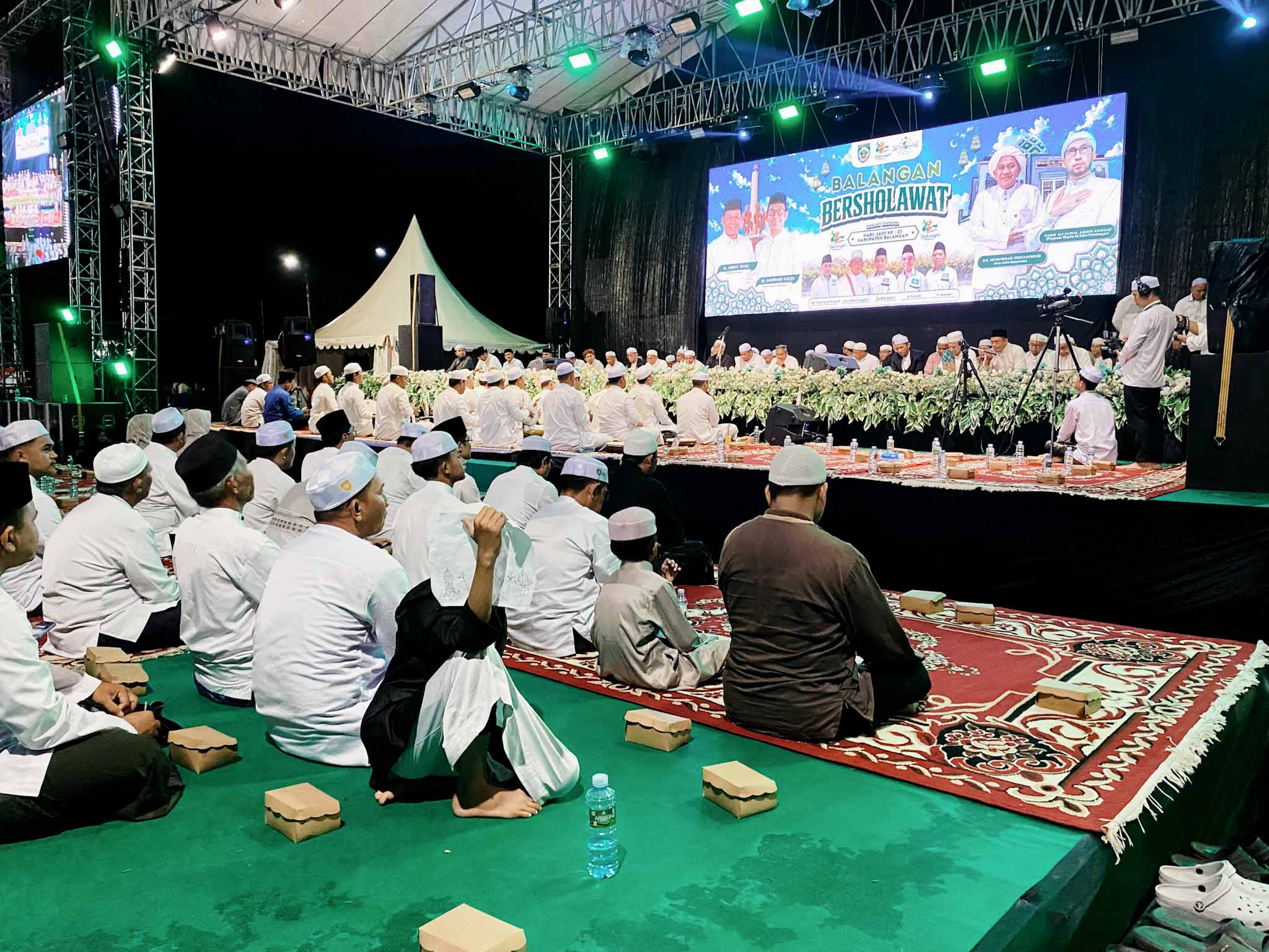Balangan Bersholawat Jadi Momentum Kebersamaan Hari Jadi ke-23 Kabupaten Balangan