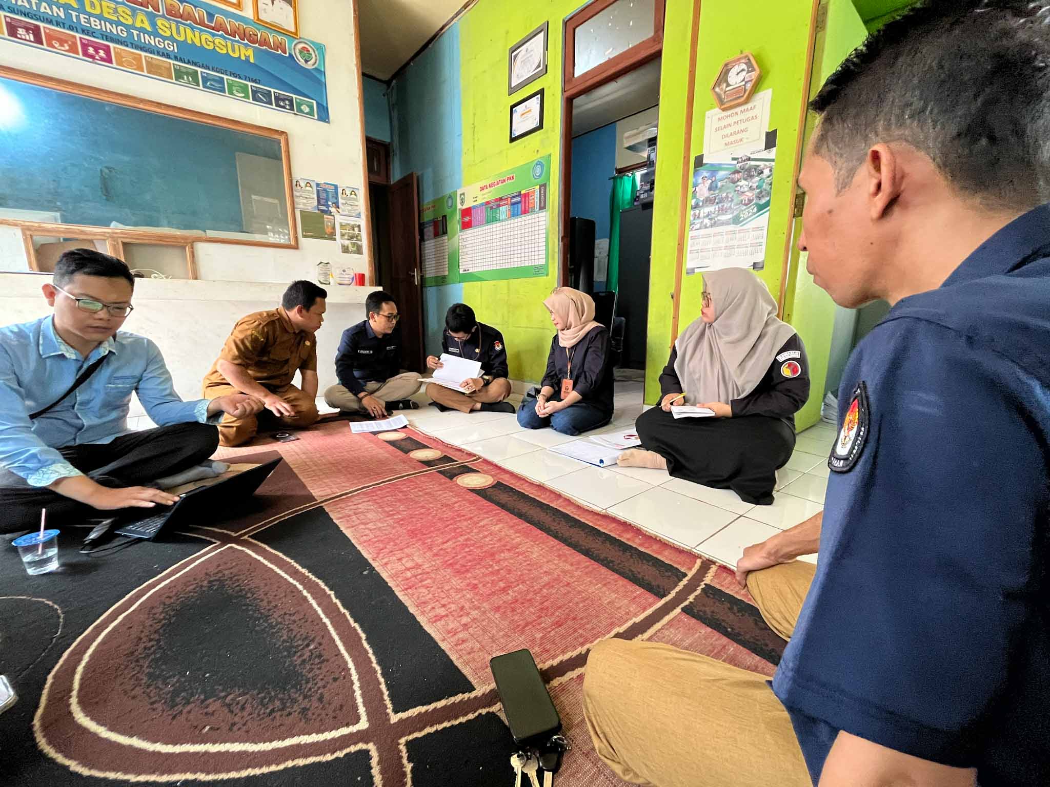Dua Tim Bawaslu Balangan Kawal Coktas Data Pemilih