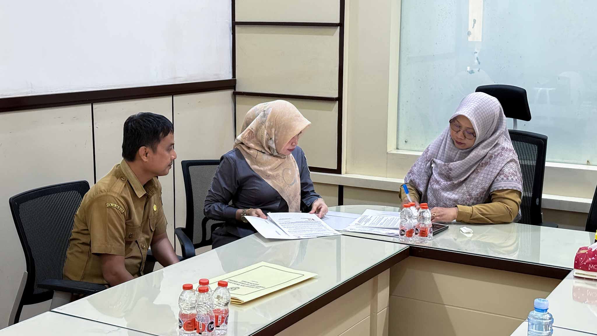 Bawaslu Balangan Matangkan Serah Terima Kantor Baru, BAST Ditandatangani DISPUPRPERKIM