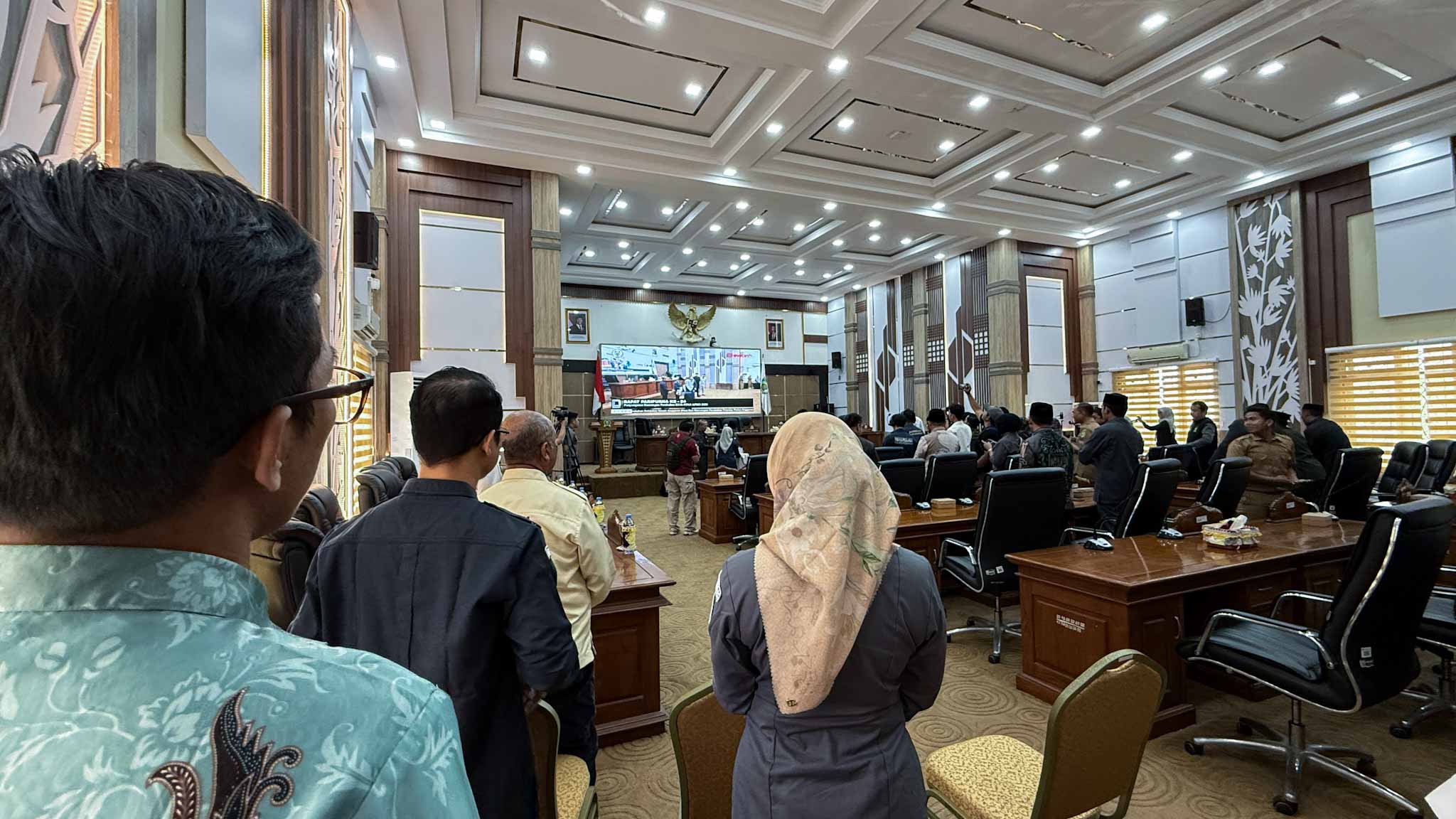 Bawaslu Balangan Hadiri Rapat Paripurna DPRD Bahas Perubahan KUA-PPAS APBD 2026