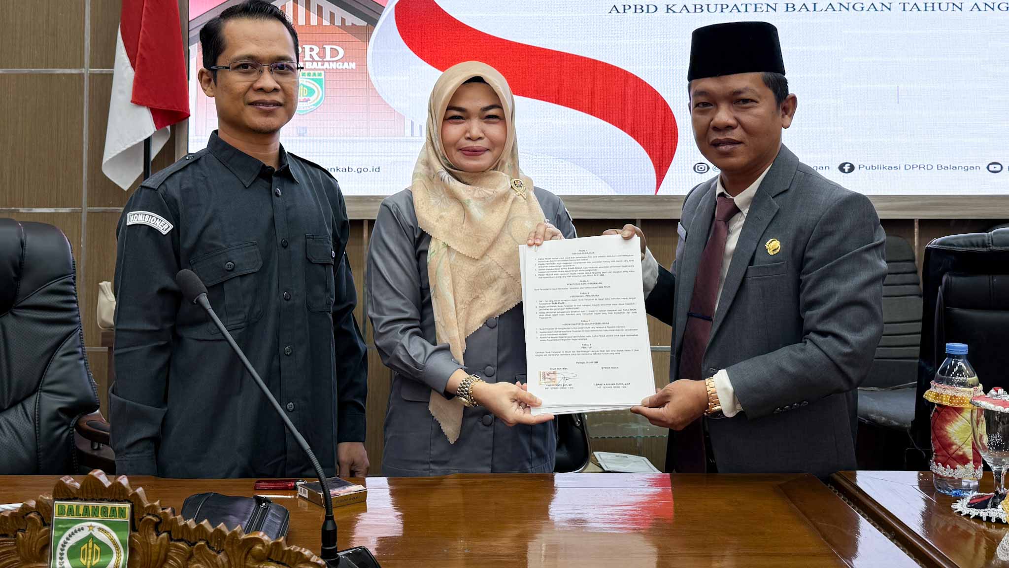 Hibah Kantor Bawaslu Balangan Masuki Tahap Penandatanganan