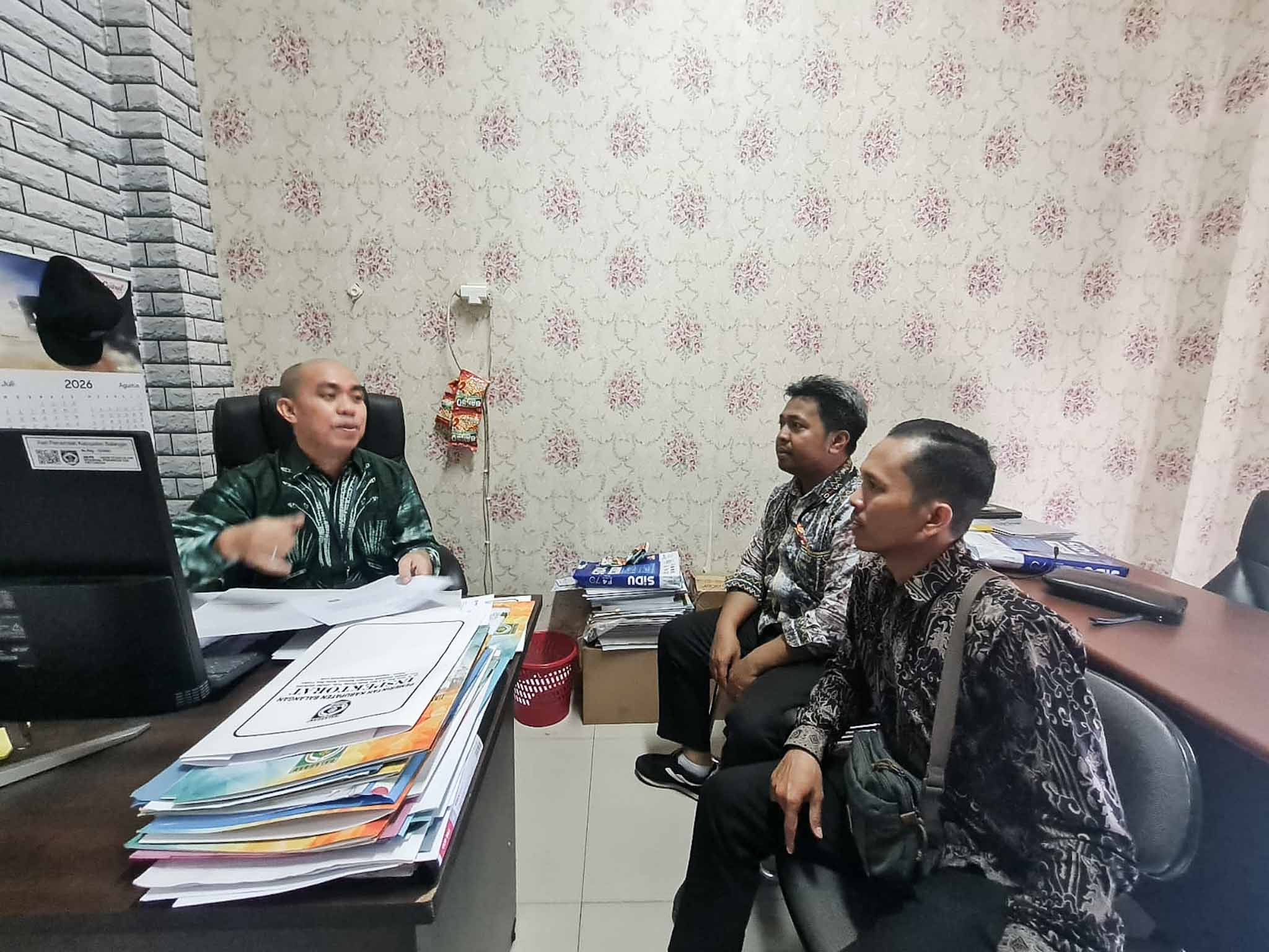  Bawaslu Balangan Serahkan BAST Pengembalian Gedung Pinjam Pakai kepada Pemerintah Kabupaten Balangan