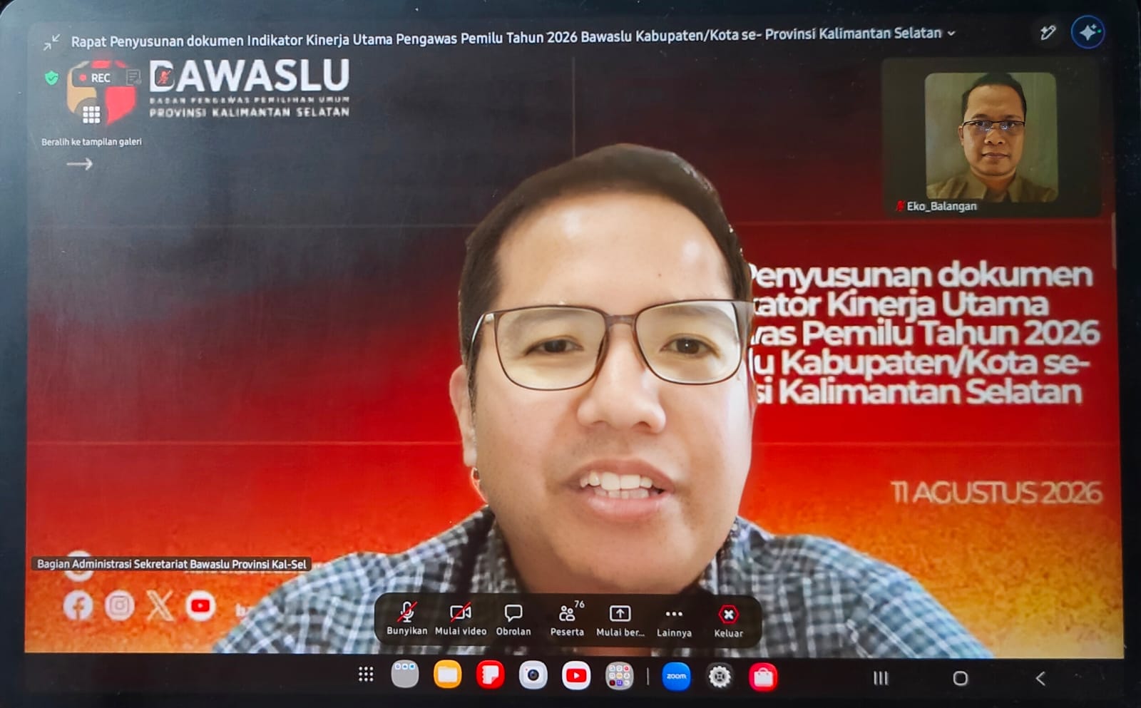  Bawaslu Balangan Susun IKU 2026, Perkuat Kinerja Pengawasan yang Terukur dan Akuntabel
