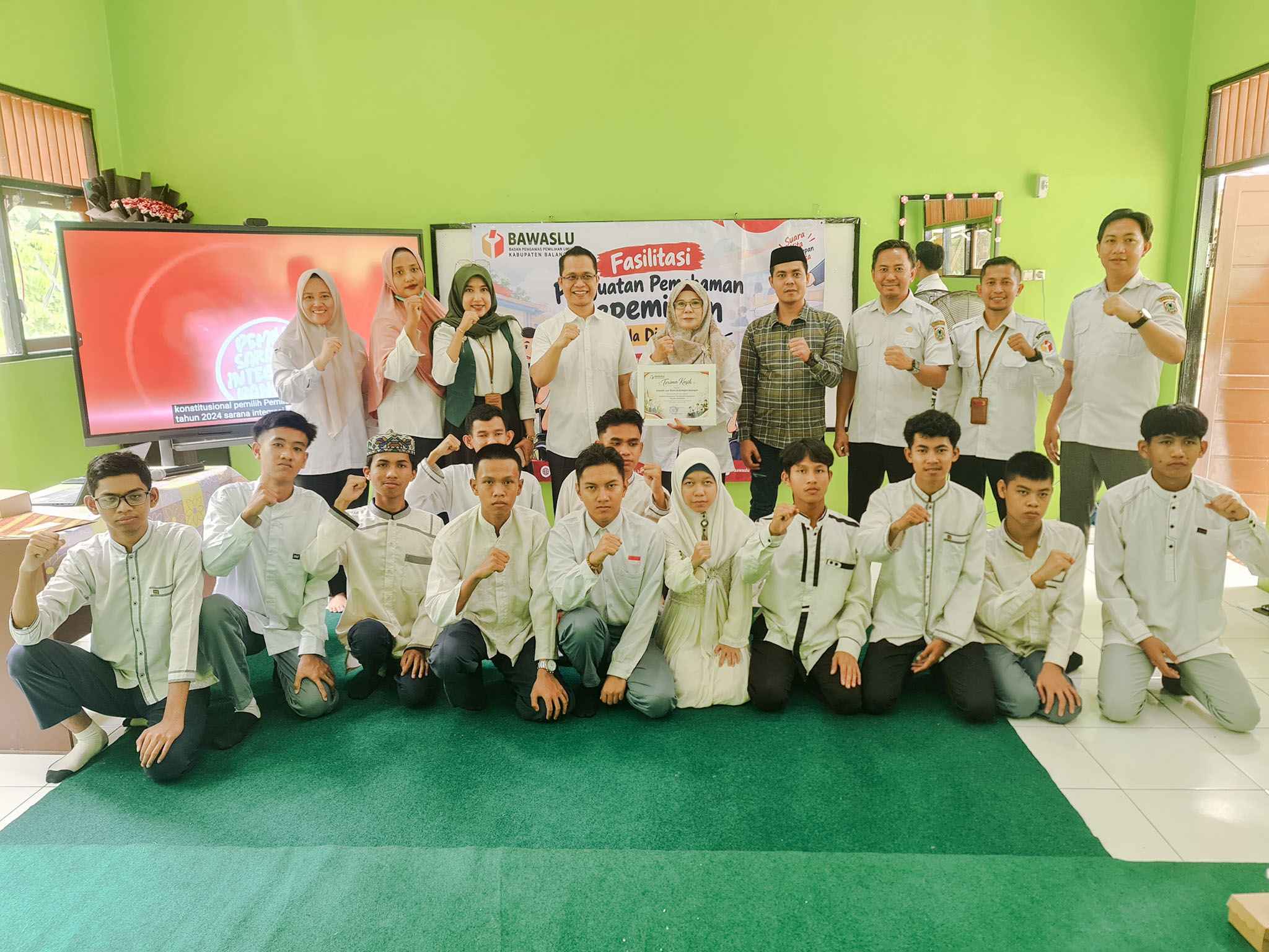 Siswa Disabilitas Antusias Kenali Pemilu dan Hak Politik