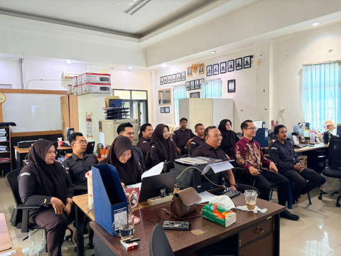  Program Perdana Balingai Resmi Dimulai, Bawaslu Balangan Perkuat Kapasitas Pegawai