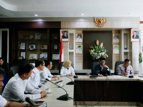 Bawaslu Balangan Apresiasi Pembangunan Kantor Saat Audiensi dengan Wakil Bupati