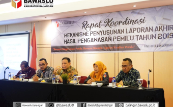 Rapat Koordinasi Penyusunan Laporan Pengawasan