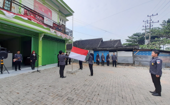 Bawaslu Kabupaten Balangan Adakan Upacara HUT RI Ke-74