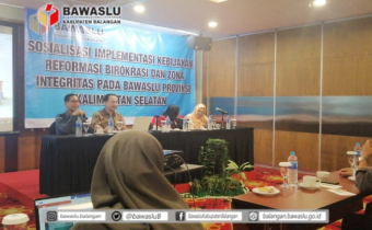 Sosialisasi Kebijakan Reformasi Birokrasi dan Zona Integritas