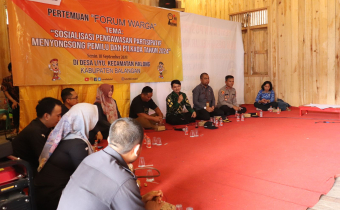 Adakan Forum Warga, Bawaslu Kalsel Mendorong Partisipasi Masyarakat