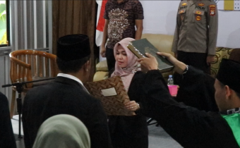 Lantik 3 PAW Panwaslu Kecamatan