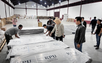 Logistik Bilik Suara Pemilihan Tahun 2024