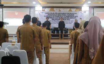 Sosialisasi Netralitas Perangkat Desa