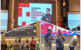 Ketua Bawaslu Balangan Ikuti Rakornas Data dan Informasi Bawaslu di Makassar