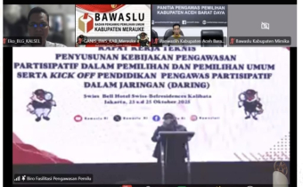Bawaslu Balangan Dorong Penguatan Pengawasan Partisipatif Lewat P2P Daring 2025