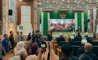 Momentum Hari Jadi ke-23, Bawaslu Balangan Perkuat Sinergi dalam Rapat Paripurna DPRD