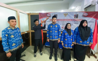 Tiga Pegawai Bawaslu Balangan Resmi Sandang Status PNS