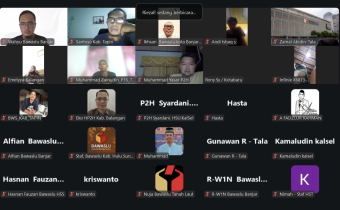 Bawaslu Balangan Perkuat Koordinasi Pelaporan Tugas Konsolidasi Demokrasi