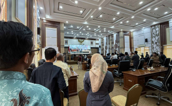 Bawaslu Balangan Hadiri Rapat Paripurna DPRD Bahas Perubahan KUA-PPAS APBD 2026