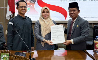 Hibah Kantor Bawaslu Balangan Masuki Tahap Penandatanganan