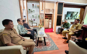 Perkuat Kelembagaan, Bawaslu Balangan Koordinasikan Pengajuan Dana Hibah ke Kesbangpol