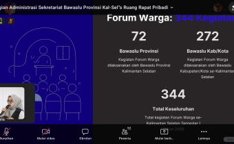 Bawaslu Balangan Matangkan Data Jelang Pleno Provinsi