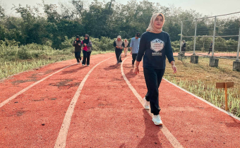 Satu Langkah untuk Sehat, Satu Semangat untuk Bawaslu Balangan