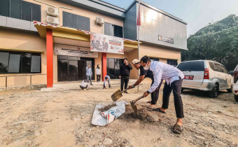 Jumpa Berlian, Bawaslu Balangan Perkuat Kepedulian terhadap Kebersihan Lingkungan