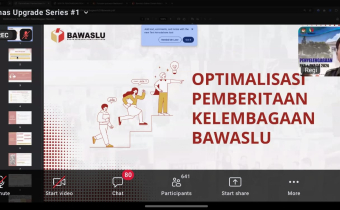 Humas Bawaslu Upgrade Kemampuan Menulis Berita yang Efektif